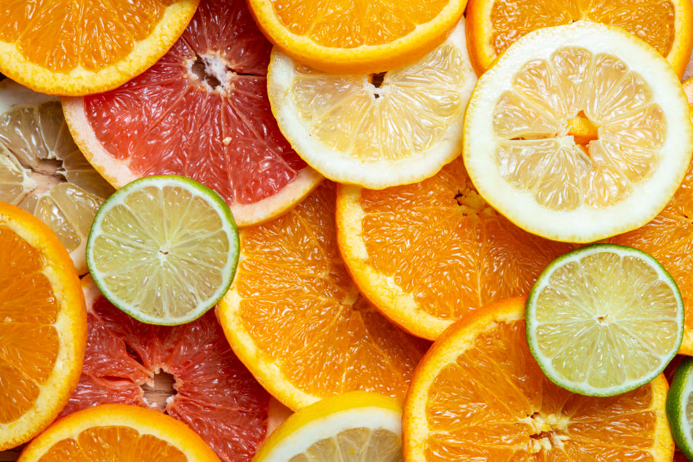 various types of citrus