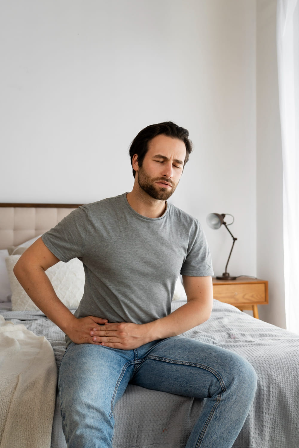 men with pelvic and groin pain